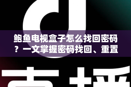 鲍鱼电视盒子怎么找回密码？一文掌握密码找回、重置与安全设置全流程指南