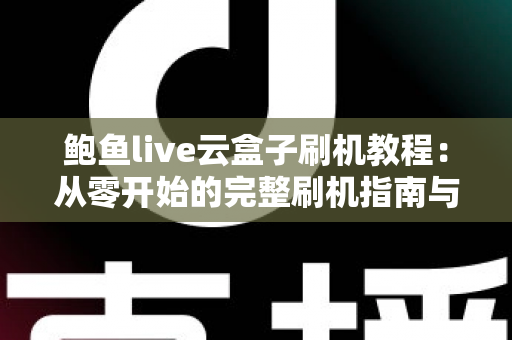 鲍鱼live云盒子刷机教程：从零开始的完整刷机指南与避坑手册