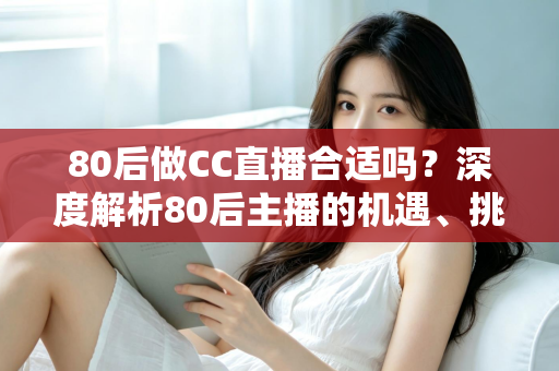 80后做CC直播合适吗?深度解析80后主播的机遇、挑战与成功攻略 80后做CC直播合适吗?深度解析80后主播的机遇、挑战与成功攻略