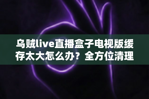乌贼live直播盒子电视版缓存太大怎么办？全方位清理与优化指南