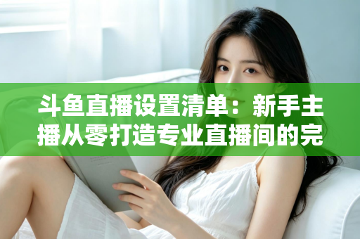 斗鱼直播设置清单：新手主播从零打造专业直播间的完整指南