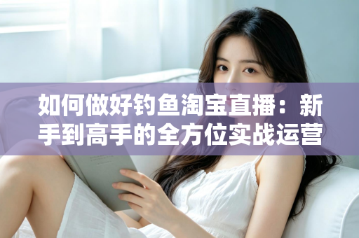 如何做好钓鱼淘宝直播:新手到高手的全方位实战运营指南 如何做好钓鱼淘宝直播:新手到高手的全方位实战运营指南