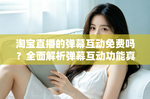 淘宝直播的弹幕互动免费吗？全面解析弹幕互动功能真相与免费涨人气运营攻略