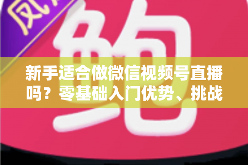 新手适合做微信视频号直播吗?零基础入门优势、挑战与实操全攻略 新手适合做微信视频号直播吗?零基础入门优势、挑战与实操全攻略