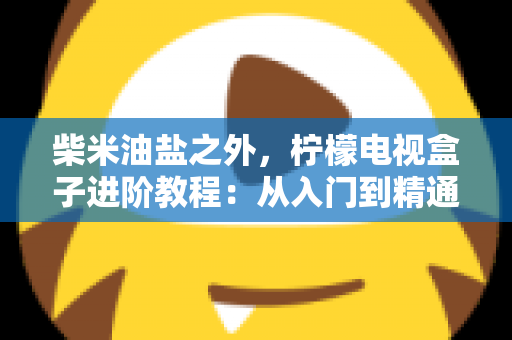 柴米油盐之外,柠檬电视盒子进阶教程:从入门到精通的全能优化指南,让你的电视盒子焕发新生 柴米油盐之外,柠檬电视盒子进阶教程:从入门到精通的全能优化指南,让你的电视盒子焕发新生